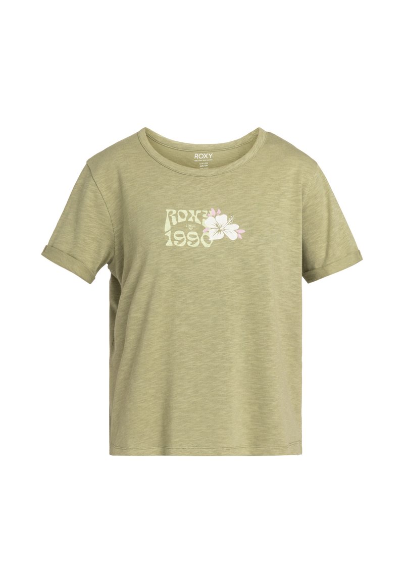 Roxy T-shirt print groen Roxy T-shirt print groen