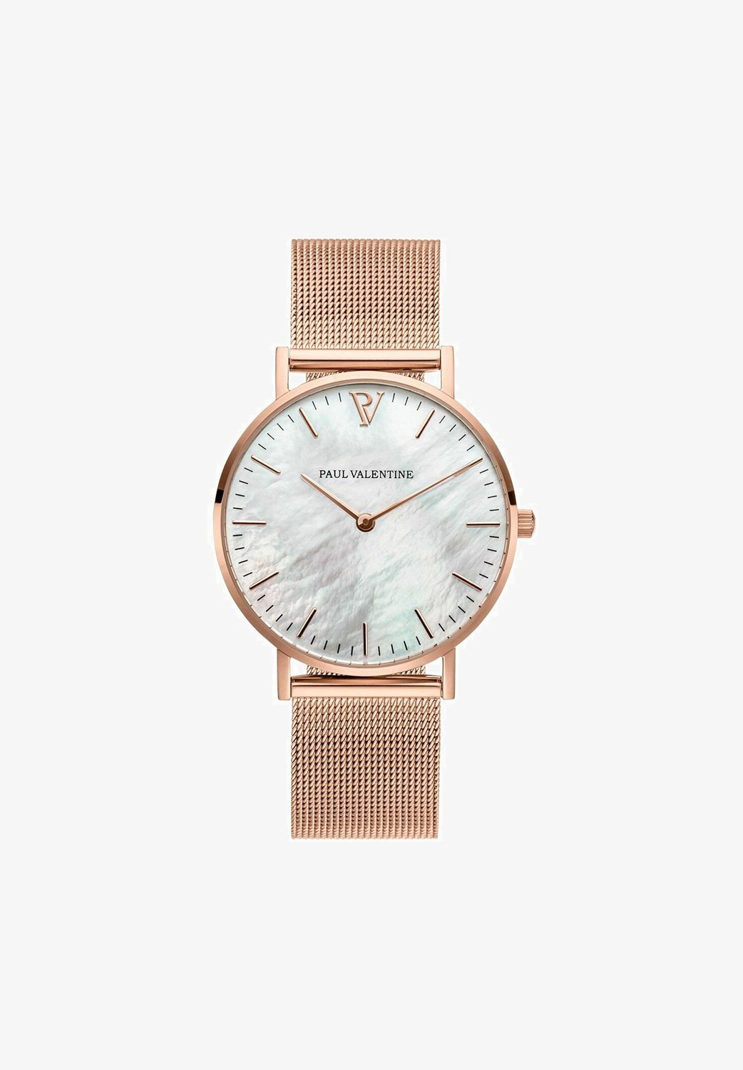 Champagne Mesh Melrose Mesh Paul Valentine Uhr Einstellen Paul