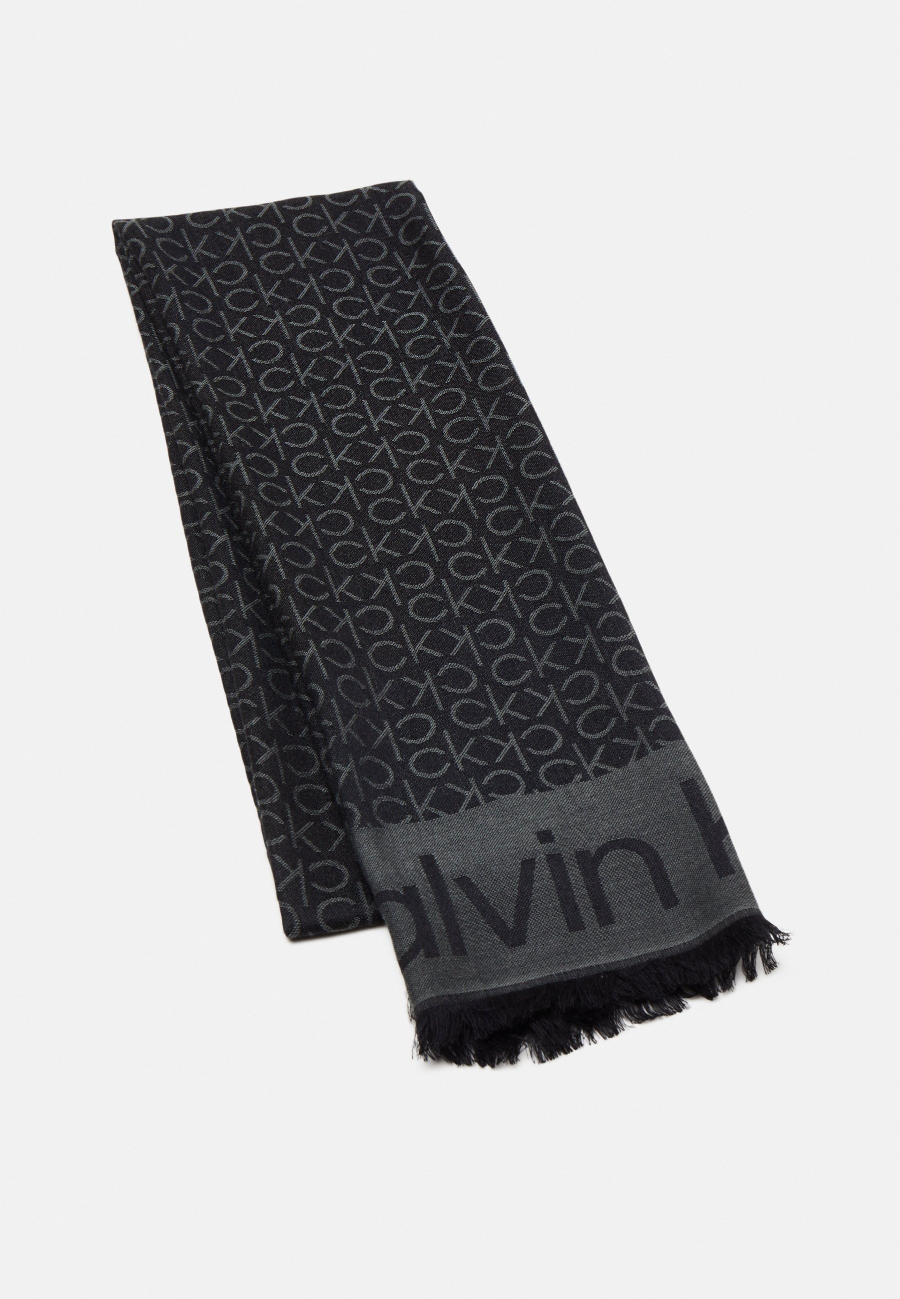 calvin klein monogram scarf