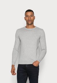 TOM TAILOR - Vesta - light soft grey melange Minijatura 1