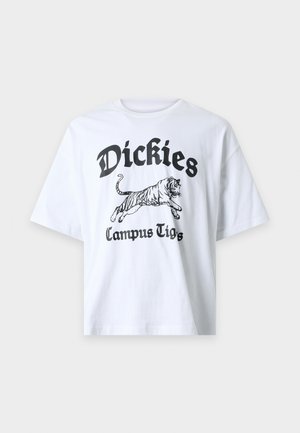 Dickies, APALACHICOLSA SS TEE - T-shirt imprimé - white
