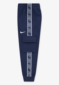 Nike Sportswear JOGGER TAPING UNISEX SET - Sweat à capuche - midnight navy