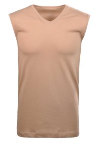 Ragman 2 PACK - Undershirt - beige