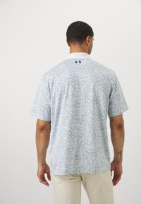 Under Armour MATCHPLAY - Polo majica - white/blue smoke/midnight navy