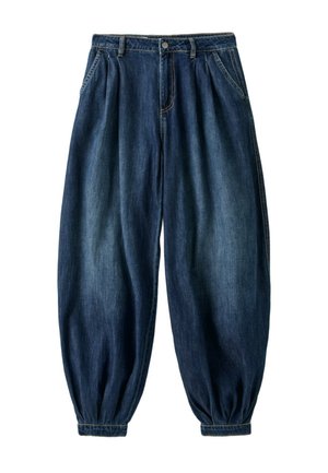 Stradivarius, Jean boyfriend - mottled blue