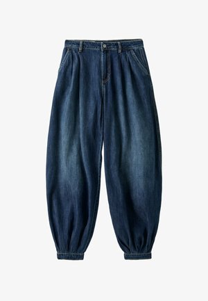 Stradivarius, Jeans Relaxed Fit - mottled blue