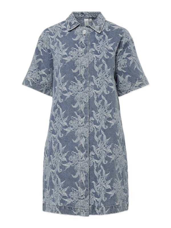YASFLAMERA SHIRT DRESS - Denim dress2