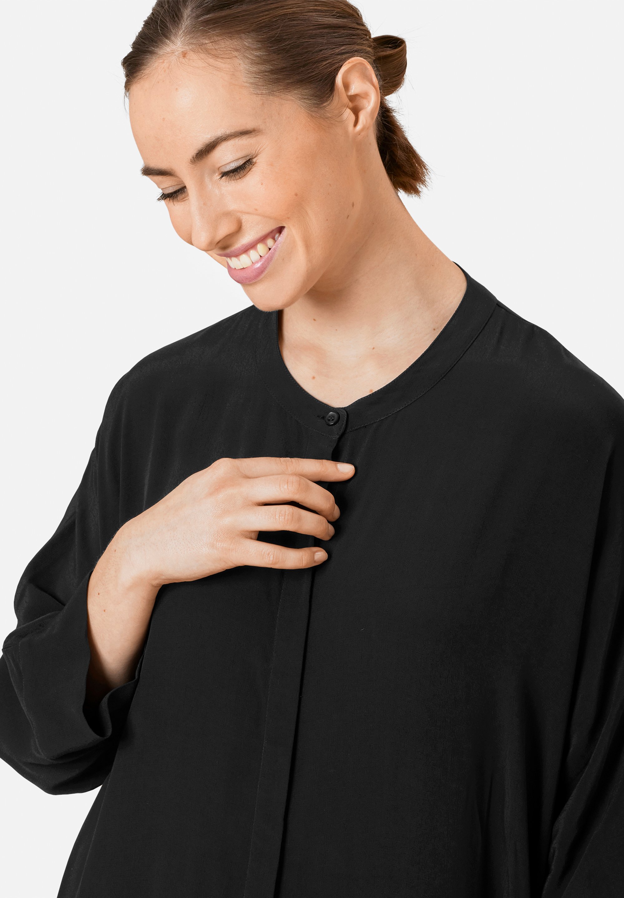 Robe Masai Femme - Taille M - Violet Et Beige à Pois - Style Fourreau Avec Noeud