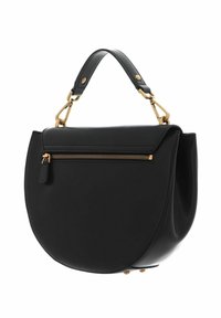 Guess FLEET FLAP SADDLE - Borsa a mano - black