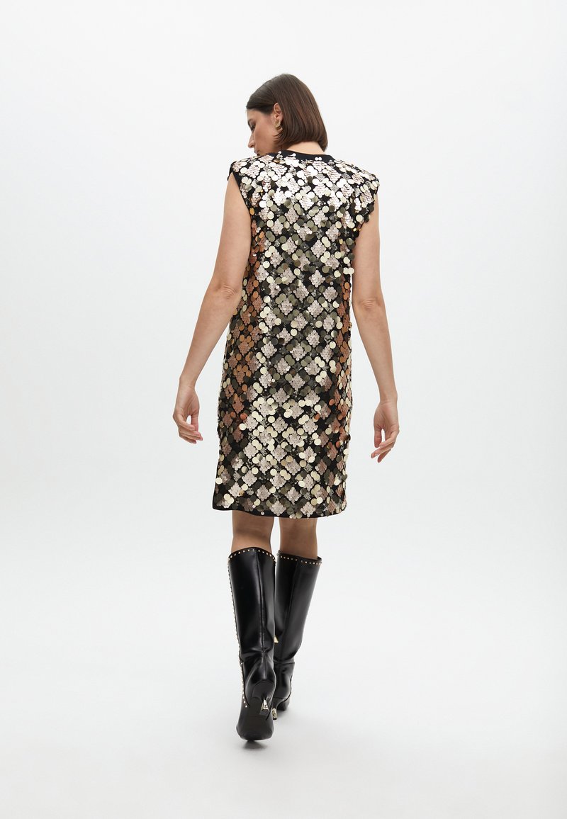 LOLA CASADEMUNT Cocktail dress / Party dress - gold/gold-coloured -  Zalando.ie