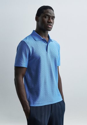 SHORT SLEEVE - Πόλο - light blue tones