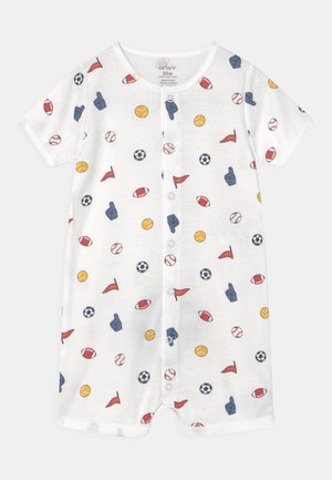 SUR - Jumpsuit - white/multi-coloured