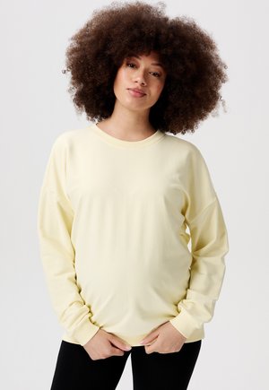 Sweatshirt - light yellow