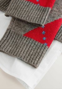 Džemperis - grey multi argyle