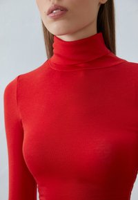 Anna Field TURTLENECK WITH WOOL MIX CONTENT - Top dugih rukava - red
