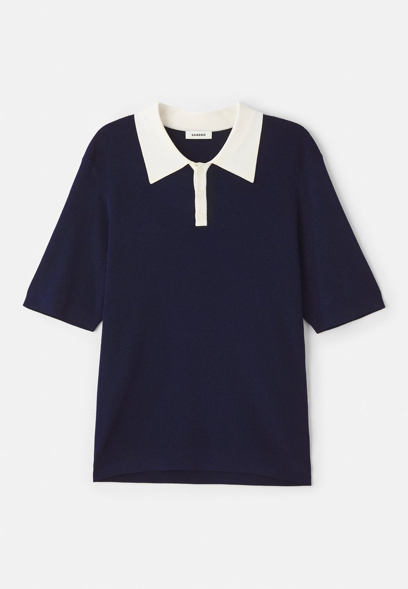 sandro Poloshirt donkerblauw