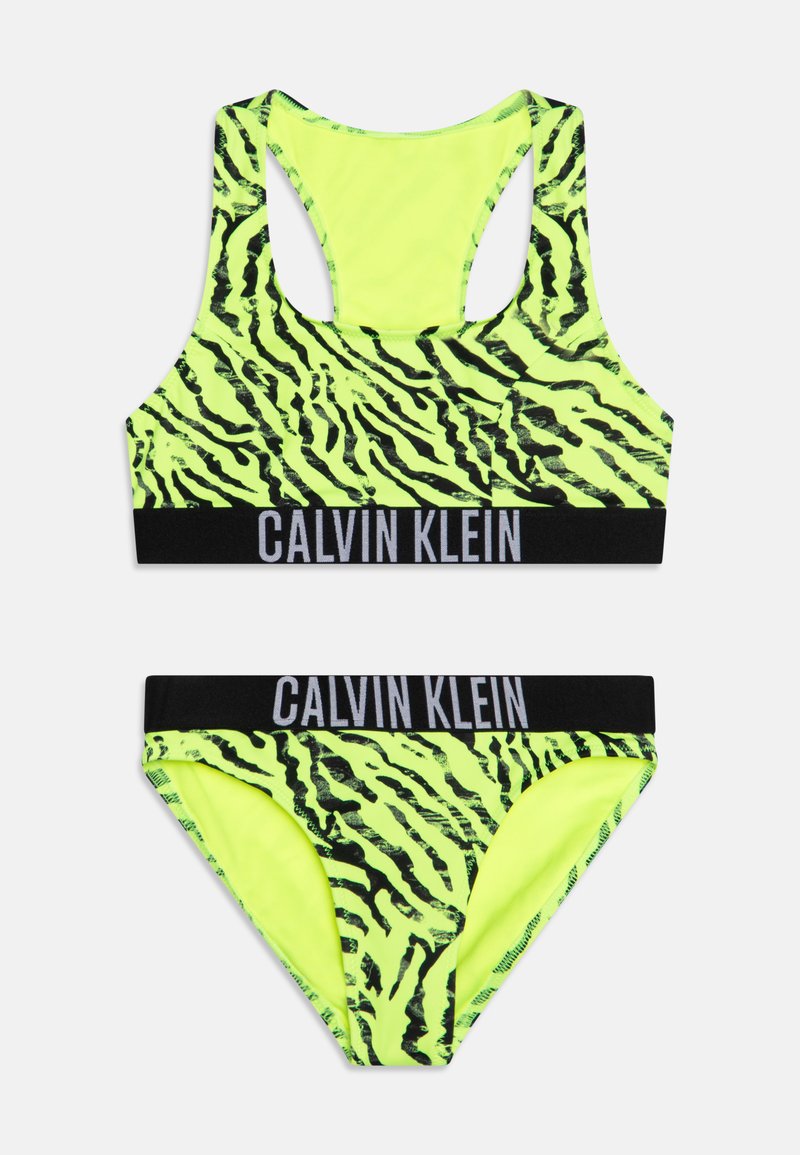 Calvin Klein Swimwear - BRALETTE  - Bikinier - citrust burst, Forstør