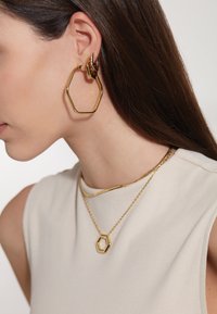 Breil HEXAGONIA - Oorbellen - gold-coloured