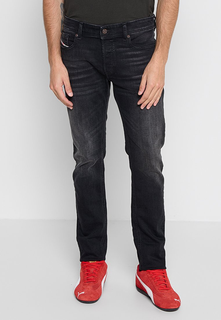 Diesel Straight leg jeans grijs denim/greydenim