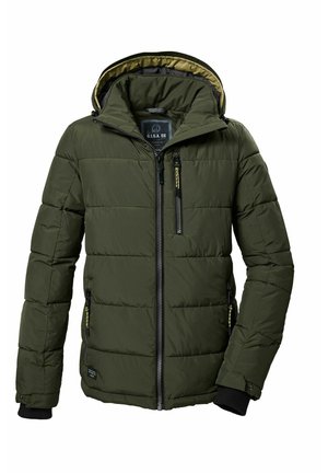 FUNKTIONS MIT ABZIPPBARER KAPUZE - Winterjacke - moos