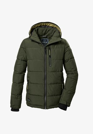 Killtec FUNKTIONS MIT ABZIPPBARER KAPUZE - Winter jacket - moos