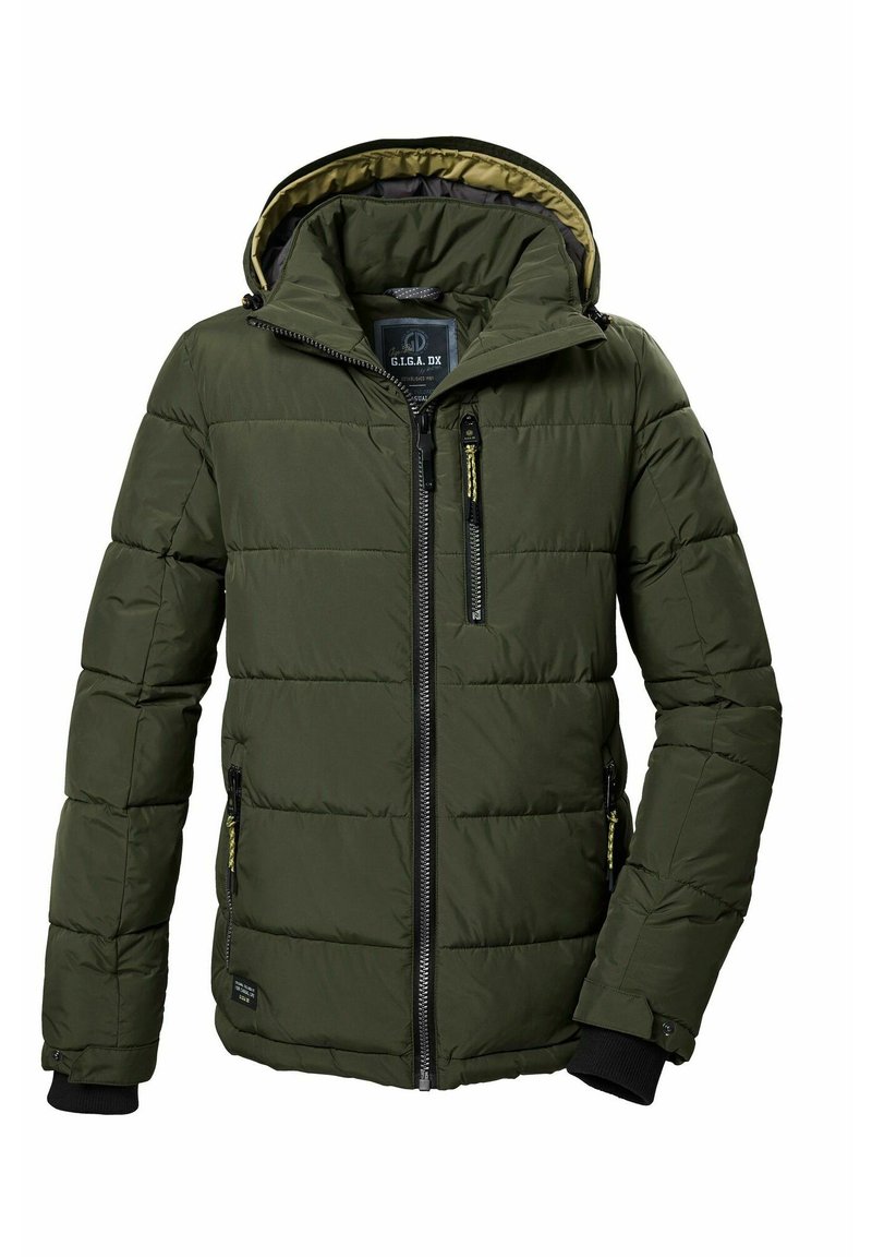 Killtec FUNKTIONS MIT ABZIPPBARER KAPUZE - Winterjacke - moos