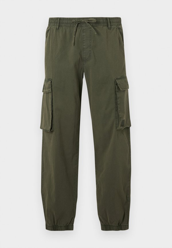 TIME CAPSULE PANTS - Cargo trousers - olive4