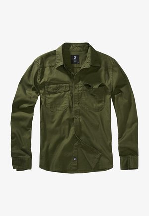 Brandit Button down-skjorte - olive