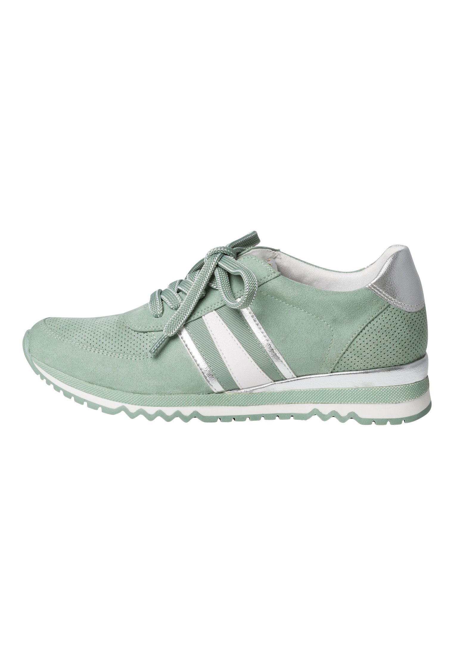 Marco Tozzi LACE UP - Sneakers laag - sage comb/groen - Zalando.nl