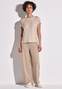 Street One Basic T-shirt - beige
