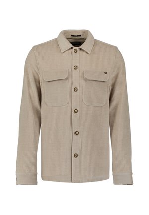 NO EXCESS, STRETCH CORD OVERSHIRT - Summer jacket - cement