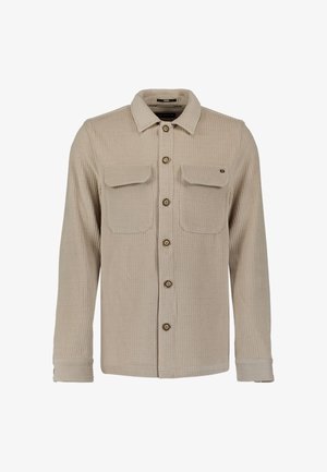 NO EXCESS, STRETCH CORD OVERSHIRT - Summer jacket - cement