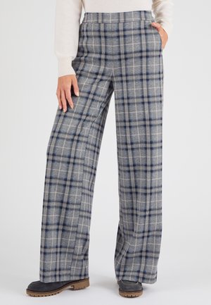 ENFILABLE À - Pantalones - beige carreaux