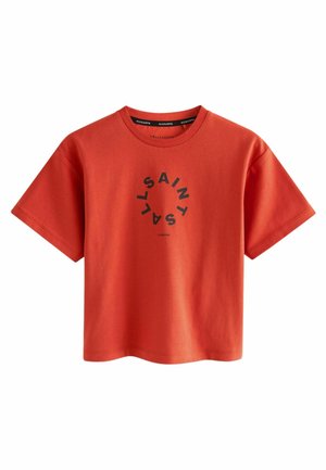 TIERRA CREW LOGO  - Printtipaita - red