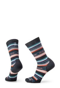 Smartwool - EVERYDAY MARGARITA CREW - Chaussettes de sport - charcoal Image miniature 1