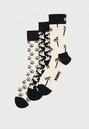 PEACE PALM HANG LOOSE SOCKS UNISEX 3 PACK - Ponožky - multi-coloured