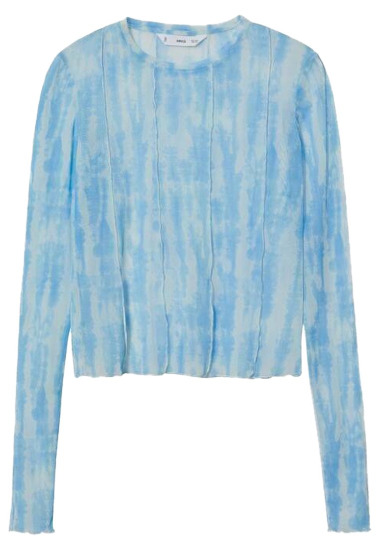 Mango Longsleeve lichtgroen