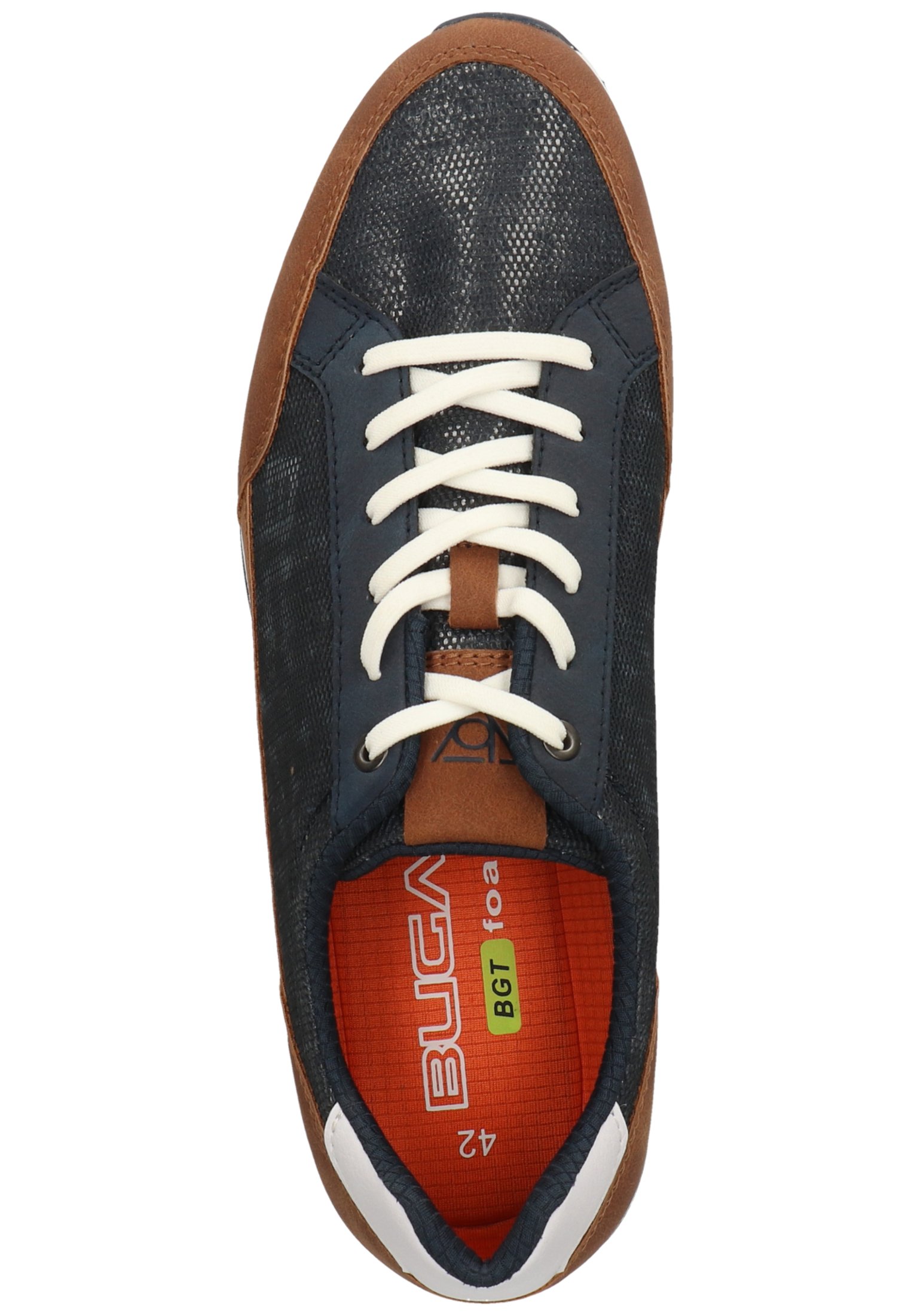Bugatti Sneakers basse - dark blue/cognac 4163/blu scuro - Zalando.it