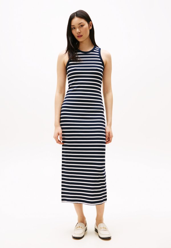 SLIM MIDI DRESS - Jersey dress