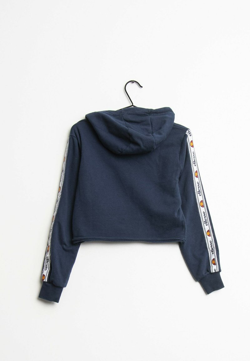 Ellesse Tape Crop Hoodie Ellesse Hoodie Blue (Pre-owned)
