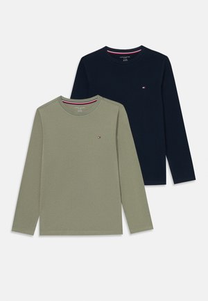 TEE UNISEX 2 PACK - Longsleeve - utility sage/desert sky