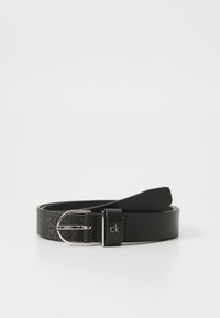 ROUND BUCKLE - Belt - black
