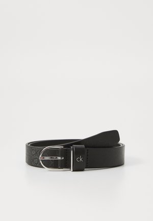ROUND BUCKLE - Belt - black