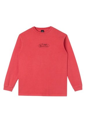 PUMICE L/S TEE METALLIC LOGO - Maglietta a manica lunga - red