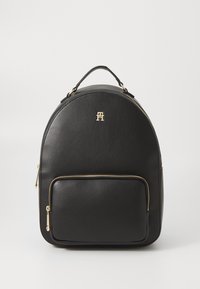 Tommy Hilfiger - SOFT LOGOTAPE  - Rugzak - black Miniatuurafbeelding 1
