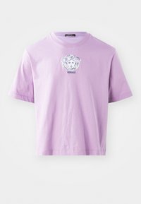 COMPACT PAINTED MEDUSA AND EMBROIDERY - Tricou cu imprimeu - dusty lavender