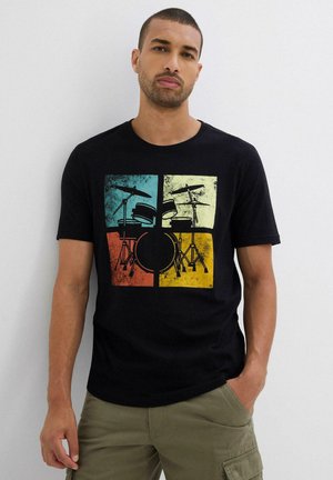 T-Shirt print - black