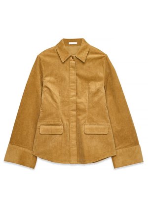 LONG SLEEVE - Blúzka so zapínaním na gombíky - camel