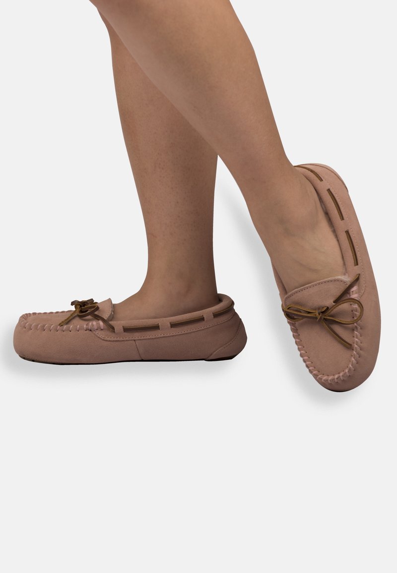 AUS WOOLI AUSTRALIA Boat shoes palepink/pink Zalando.co.uk