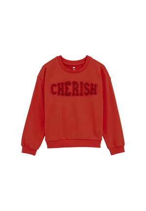 Sweater - bright red